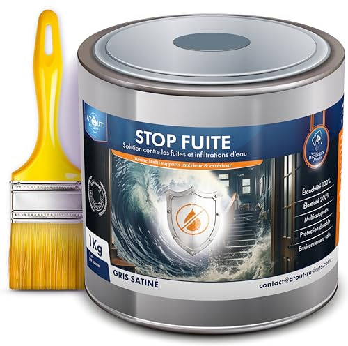 STOP FUITE Atout Résines Résine d'Étanchéité 1 kg