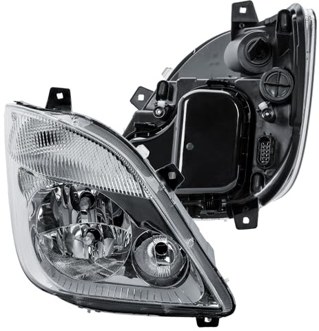 LONGLING Phare droit côté passager, projecteur avant avec moteur sans antibrouillard, pour Mercedes Sprinter W906 2006-2013