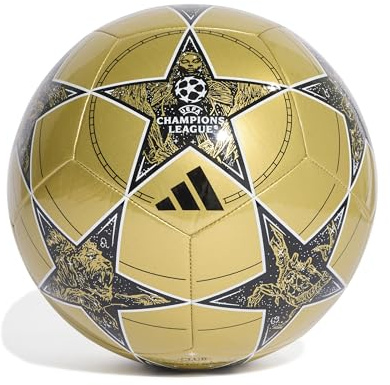 adidas UEFA Champions League Club Ball JP1536, Unisex Footballs, Gold, 5 EU