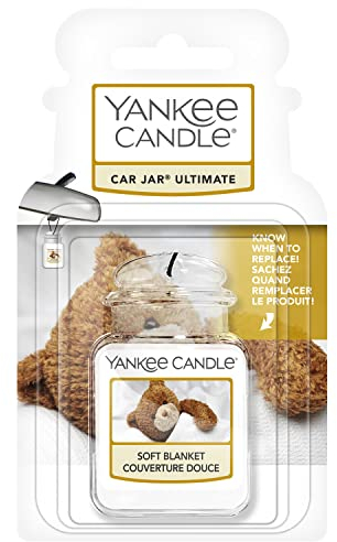 Yankee Candle Car Jar Ultimate profumatore per auto, Soffice coperta