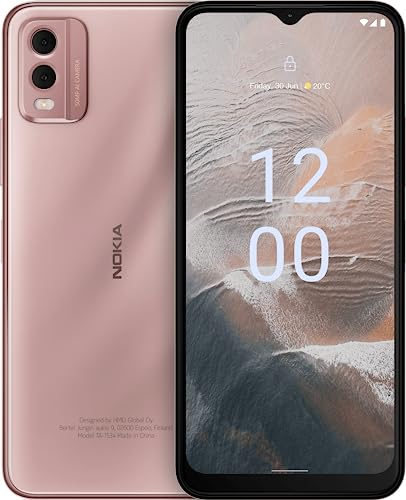 Nokia C32 64GB/4GB RAM Dual-SIM beach-pink