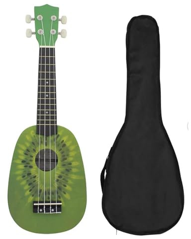 Professionelle Ukulele 21 Zoll Hawaii-Gitarre Kiwi Fruit Guitarra 4 Saiten Ukulele(A)