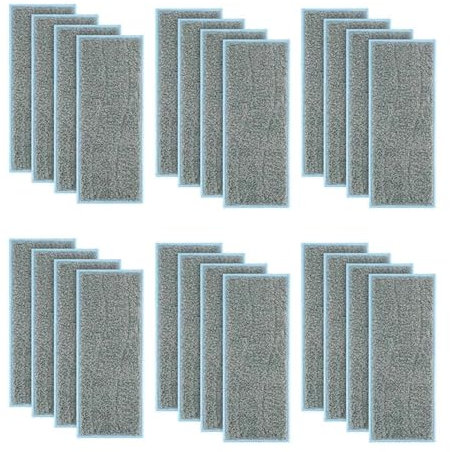 Waschbare Stofflappentücher, kompatibel for Braava, Jet M6 Wisch-Staubsauger-Roboter-Teile-Kits, nasses Wischtuch(24pcs)
