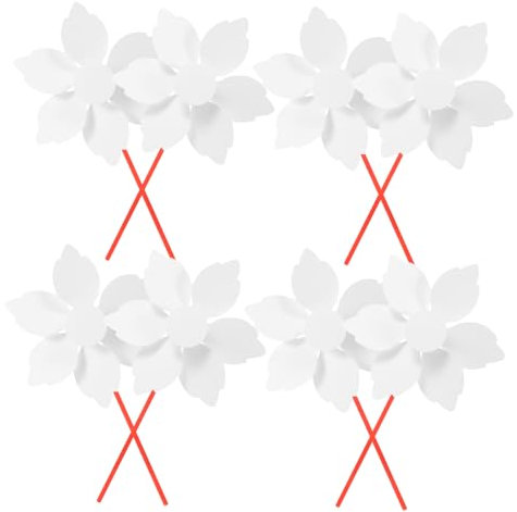 CAXUSD 12pièces Lot De Rouets En Papier Vierge Pour Garçon Fille Décorations Vierges Pour Dessin Graffiti Bricolage Diy
