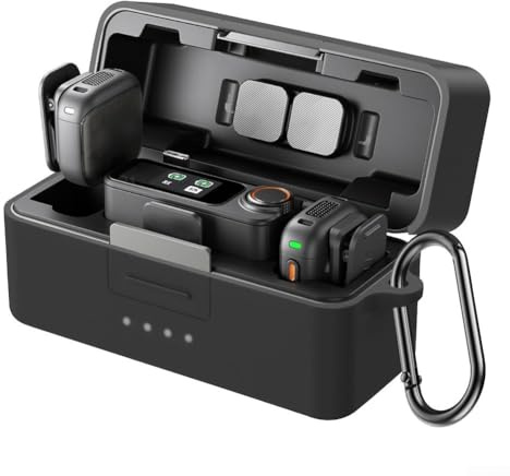 MeevrgR Silikon Schutzhülle für Rode NT-USB Mini Mikrofon - Schwarz Stoßdämpfende Abdeckung mit präzisen Aussparungen für Anschlüsse und Bedienelemente