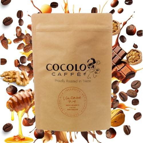 COCOLO CAFFÈ Vintage 719, 250g in Grani, Tostatura Artigianale e Sostenibile a Trieste