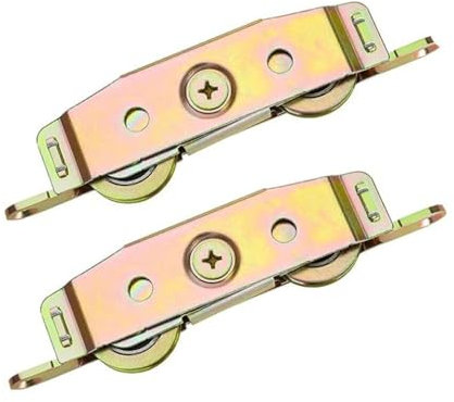 IOIUSKKU 2 Stück/Los Roller Praktisches Rollenrad zum einfachen Schieben von Türen und Fenstern Schiebetür Fensterräder passend für die meisten