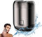 Rasoir Electriques Hommes, 2025 New Capsule Razor, Rasoir Électrique Automatique Lavable pour Homme, Mini Rasage Électrique Portable, Rechargeable Par USB (Gris)