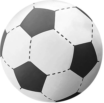 Pallone da calcio gonfiabile - Palline sportive giganti, grande palla gonfiabile | Palline da spiaggia ad alta palla all'aperto Sport all'aria aperta, decorazione pallone da calcio resistente