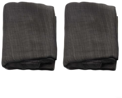 Qualoramall 2 st ultrafin nät fruktträd nätväskor med dragkedja och dragsko, polyetylen fågel- och skadedjursskydd för blåbärsbuskar, citrusträd, tomat (1,8 x 1,8 m)