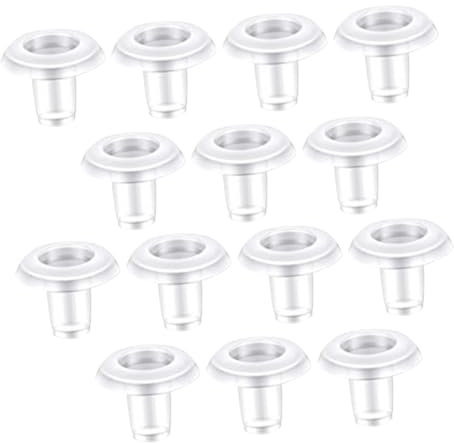 Angoily Bottom Rail Cord Plugs 40pcs Set Plastic Blinds Bottom Rail Accessories for Horizontal Blinds Replacement Cord Ends
