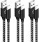 Cavo USB Type-C Ricarica Rapida, 3Pezzi 2 Metri Cavetto USB Cellulare C 3A Nylon Cavo Ricarica Rapida Type C Per iPhone 15 Pro Max, iPad Pro, Samsung Galaxy S24 S23 S22