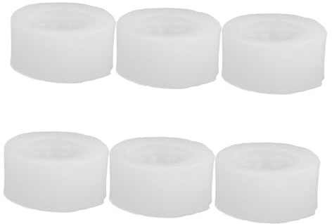 ABOOFAN 6pezzi Stampi in Silicone per Alimenti Stampo per Macaron Cioccolato Pasticceria Pane e Dessert Teglia da Forno Riutilizzabile per Cucina e Feste