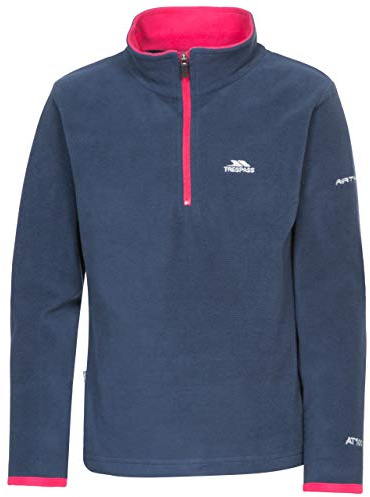 Trespass Girls Half Zip Fleece Sybil