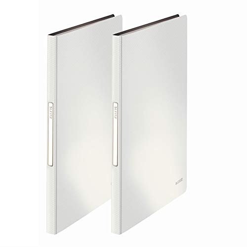 Leitz Solides Sichtbuch PP A4 (2x weiß, 40 Hüllen)