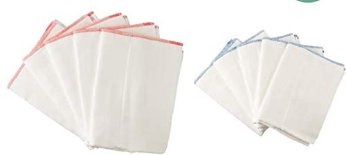 Popolini 5x Prefold Windel das Multitalent (M:34cm x 43cm)