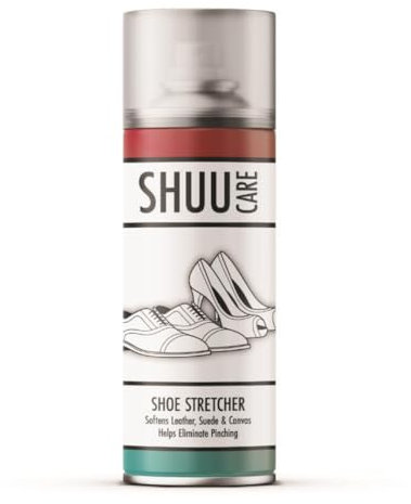 Shoe Stretcher Spray 250ML - Long-Lasting Soften & Stretch Waterproof Barrier for Leather, Suede, Nubuck, Synthetic & Canvas Shoes & Boots