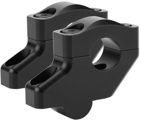 Motorcykelstyrhöjare 28mm 1 1/8 Styrestag Fat Bar Ryggflyttad(Black)