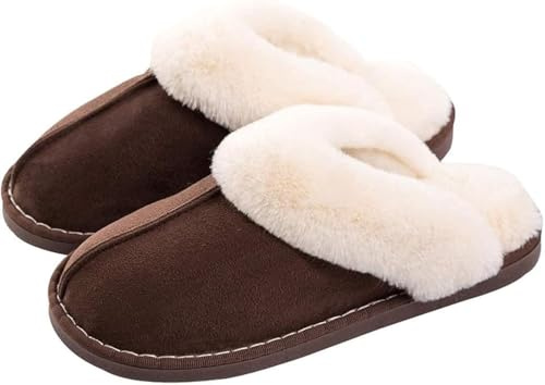 Sisttke Pantofole Peluche Donna Uomo Invernali Caldo | Soffici comode,Cotone di memoria，suola antiscivolo,adatte per interno,Leggere Ciabatte.