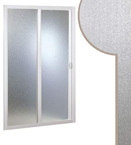 Porta doccia 130 CM in Acrilico mod. Smart con apertura laterale