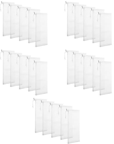 Yardwe 25 Pièces Filet De pour Oiseaux Oiseaux en Filet à d'alimentation pour pour Tube Polyester Écureuil