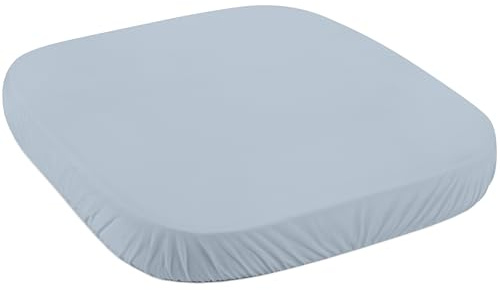 Drap-Housse Petit, pour lit bébé Waldin 7en1 - Linge de lit pour Enfants- Coton Facile d'entretien, Super Doux et résistant, Bleu