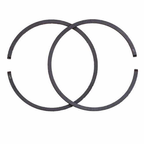MKVAXR Kolbenring 58 mm, for STIHL, MS070 070 MS720 090 076 MS760 Kettensäge 2-Takt-Zylinder-Umbauteil Kolbenring-Ring-Satz(2 PCS)