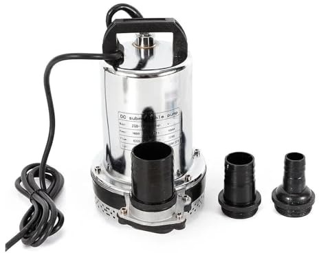 12V 160W Submersible Dirty Water Pump Drain Septic Sump Clean Pond Highly Efficient Comprehensive