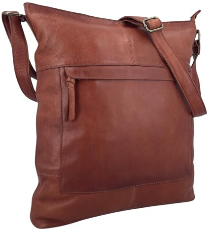 Gusti Umhängetasche Leder - Maola Damen Umhängetasche Handtasche Shopper Ledertasche Leder