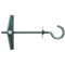 Upat Kippdübel UKH M4 mit Haken (25 Stück). Der flexible Hohlraumdübel mit Gewindestange für starken Halt in Plattenbaustoffen.