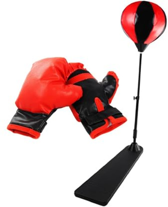 DimyFew Saco de Boxeo para Niños, Pelota de para Gimnasio en Casa.