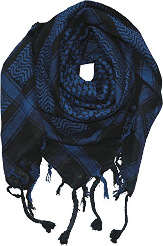 Harrys-Collection PLO Pali Tuch Schal in 20 Farben 100% Baumwolle dick