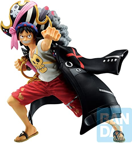 Ichibansho Figure - One Piece - Monkey.D.Luffy (Film Red), Bandai Spirits Collectible Statue