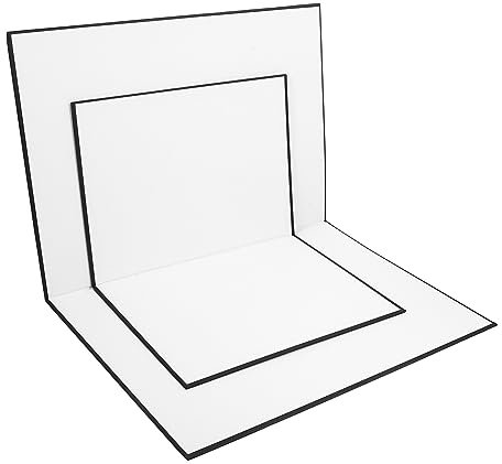 Hemobllo 2pezzi Riflettenti Per Fotografia Riflettori Illuminazione Fotografica e Still Life Accessorio Versatile Per