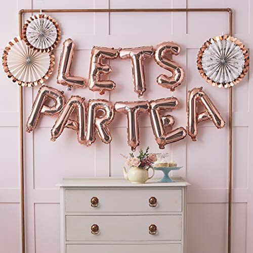 Ginger Ray Lets Partea Afternoon Tea Party Ballon-Wimpelkette – Lets Par Tea