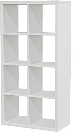 Ikea Kallax Regal, Bücherregal, Wandregal, Raumteiler in weiß (77 x 147 cm)