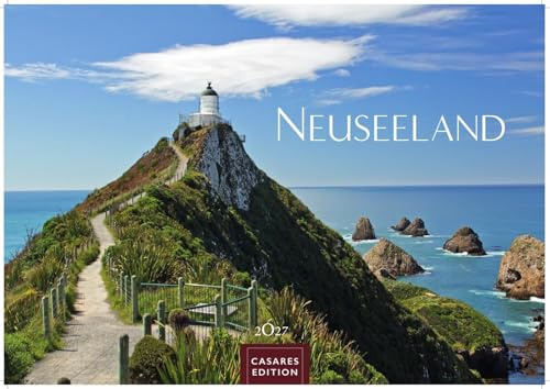 Neuseeland Kalender 2027 – Wandkalender | Fotokalender Ozeanien 24x35cm – Bildkalender mit atemberaubenden Naturaufnahmen, perfekt für Reisefans & Neuseeland-Liebhaber