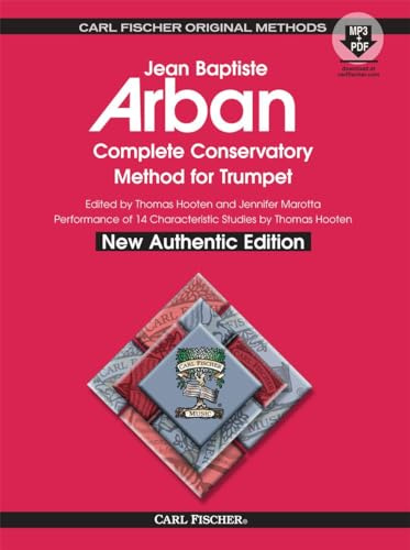 Arban : complete conservatory method for trumpet + enregistrements en ligne