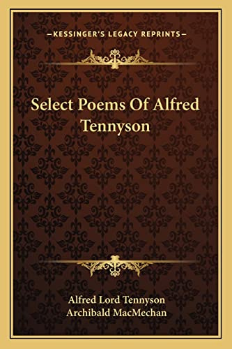 Select Poems Of Alfred Tennyson