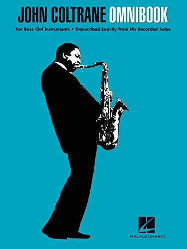 John coltrane - omnibook - instruments basse - for bass clef instruments - bassoon, trombone, violo