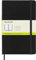 Moleskine Classic Notebook, Taccuino con Pagine Bianche, Copertina Rigida e Chiusura ad Elastico, Formato Large 13 x 21 cm, Colore Nero, 240 Pagine