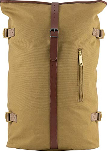 Jack Pyke - Canvas-Rucksack mit Überschlag - Beigebraun