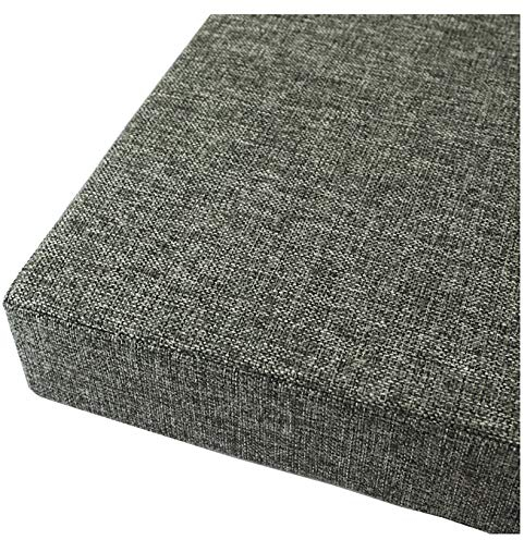 bandezid Bankauflage Bankkissen Bankpolster Gartenbank Auflage Bank Sitzkissen Polster Sitzpolster Garten-Bank Eine Vielzahl von Größen zur Auswahl-Dark Gray 150x40x5cm(59x16x2in)