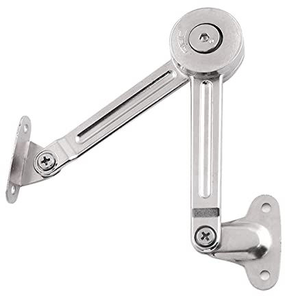 2 Pcs Soft Closing Lid Panel Support Hinges Stay,Folding Cover Support