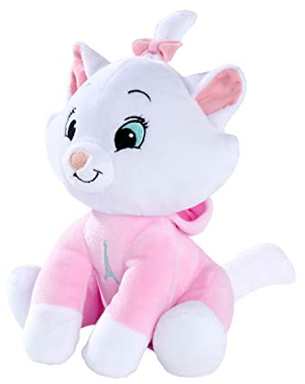 Simba 6315877667 - Disney Cheeky Romper, Marie, 25cm Plüschtier, Kuscheltier für Kinder ab den ersten Lebensmonaten geeignet