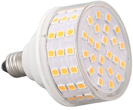 Lampadina a LED, Lampadina a LED in ABS 85-265 V 40 Mm di Diametro 1000 Lm Senza Sfarfallio per Base Lampadina E11 (Luce calda)
