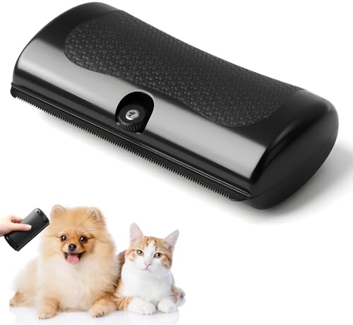 Brosse pour Chien de Compagnie, Brosse Poil Animaux Réduction 98% des Poils Mort, Élimine Sous Poil et Poils Morts Toilettage Canin Chat Professionnel, Pour Toutes Races