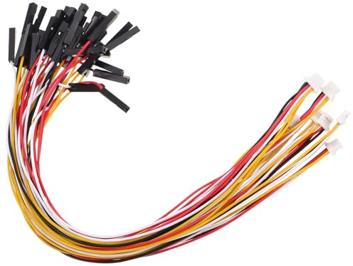 ANDRESLAD 10 pezzi Cavo Conversione Elettrica Pin Femmina Connettore Grove Maschio Fili Micro Appliance Versatili per Dispositivi Multipli Terminali Elettrici