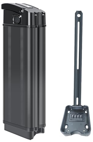 FUSQIVLE Batteria per Biciclette Elettriche Pieghevoli 36V/48V, 10Ah/15Ah/21Ah, Adatta come Ricambio per Modelli Hitway e COLORWAY BK6 (36V10Ah)