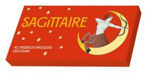 WHITE STAR - Cartes - Jeu - Astrologie/Zodiaque - Sagittaire - 480 cartes, instructions de jeu - Teen, Young Adult